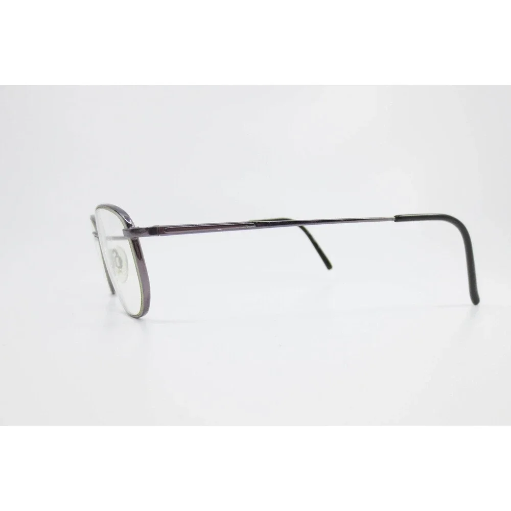Flexon 600 by Marchon Gunmetal Oval Titanium Eyeglass Frames 52-18-140 35961